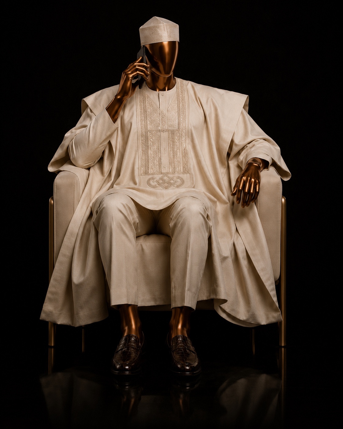 Creative Director of Besst Luxury posed in studio